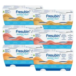 Fresubin dessert fruit Mischkarton im Becher, 24X125 g