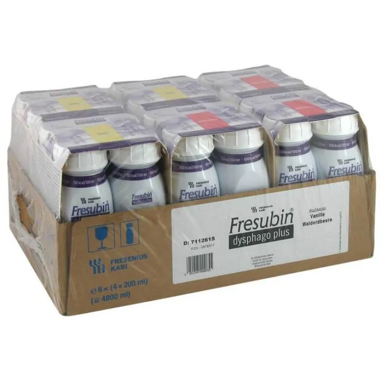 Outlet Dysphago plus Mischkarton, 6X4X200 ml Trinknahrung