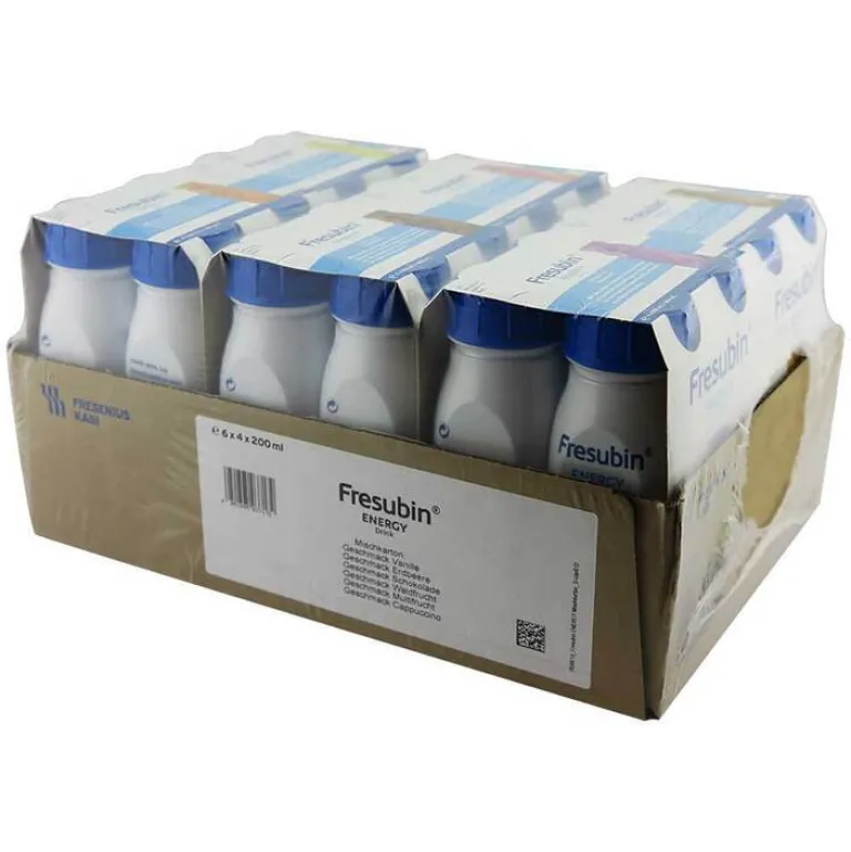 Energy Drink Mischkarton Trinkflasche Cpc, 6X4X200 ml Trinknahrung