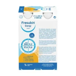 Fresubin Energy Drink Multifrucht Trinkflasche, 6X4X200 ml