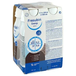 Clearance Energy Drink Schokolade Trinkflasche Cpc, 4X200 ml Trinknahrung