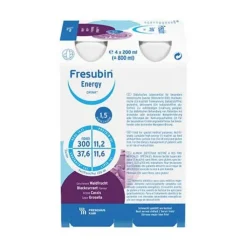 Fresubin Energy Drink Waldfrucht Trinkflasche, 4X200 ml