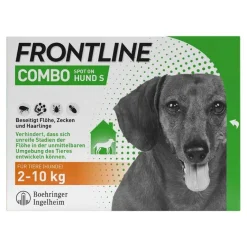 Outlet Frontline COMBO® gegen Zecken, Flöhe bei Hunden S (2 -10 kg), 6 St