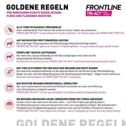 TRI-ACT® gegen Zecke, Floh und fliegende Insekten bei Hunden (20-40kg), 3 St Flöhe, Zecken & Co.