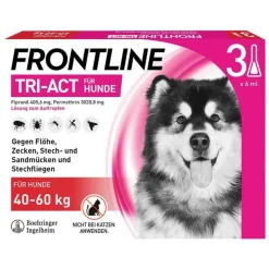 Outlet Frontline TRI-ACT® gegen Zecke, Floh und fliegende Insekten bei Hunden (40-60kg), 3 St