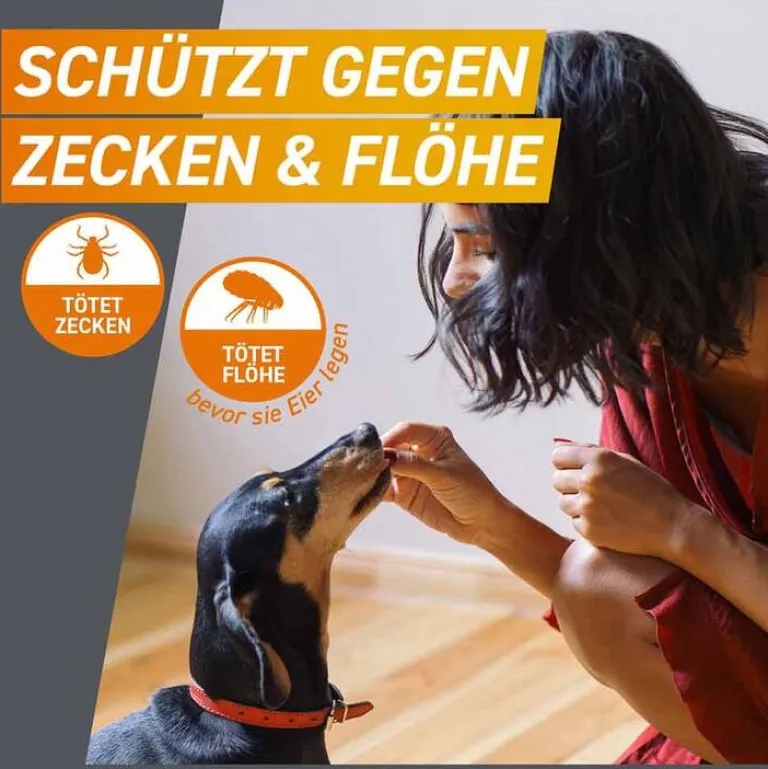 Online Frontpro 136 mg Kautabletten für Hunde 25 - 50 kg, 3 St