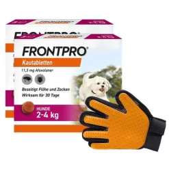 Sale Frontpro 11 mg Kautabletten für Hunde 2 - 4 kg, 2x3 St
