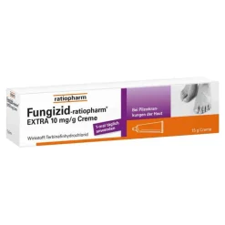 Hot Fungizid Extra Creme, 15 g Fußpilz Creme