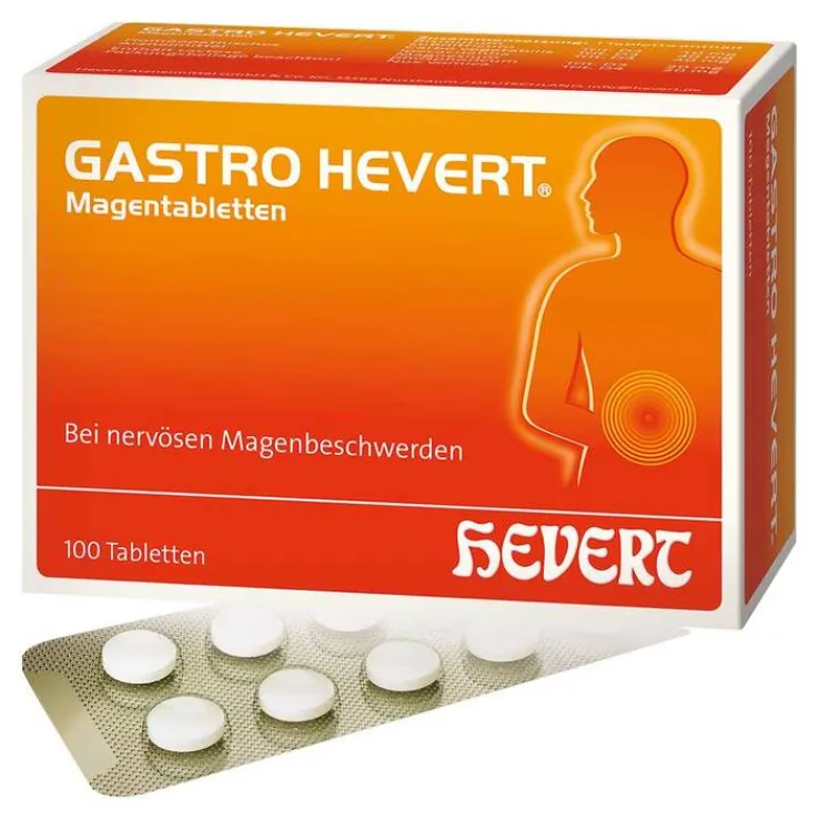 Gastro Hevert Magentabletten, 100 St