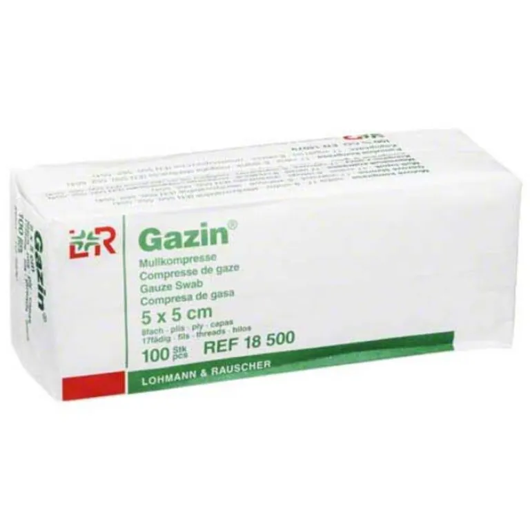 Outlet Gazin OP Kompressen 5x5cm 8f, 100 St