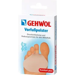 Clearance Polymer Gel Vorfußpolster, 1 St Pflaster & Zehenpolster