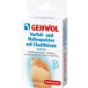 New Vorfuß- und Ballenpolster mit Elastikbinde mittel, 1 St Pflaster & Zehenpolster