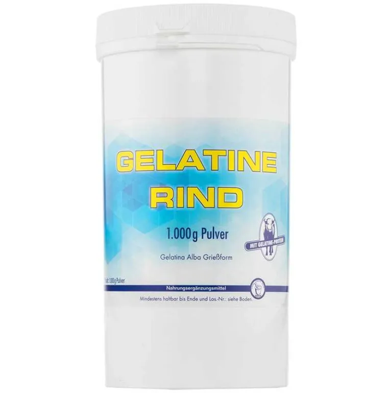 Online Gelatine Rind Pulver Beutel, 1000 g Gelatine