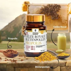 Online Gelee Royale Blütenpollen Propolis Tabletten, 60 St Gelee Royal