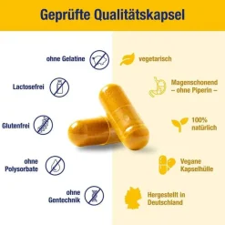 Best Gelencium Curcuma Plus hochdosiert mit Vitamin C Kapseln, 60 St Kurkuma Kapseln