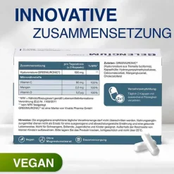 Outlet Gelencium Hyaluron Intense hochdosiert mit Vitamin C Kapseln , 60 St