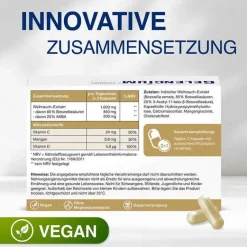Best Gelencium Weihrauch Plus hochdosiert mit Vitamin C Kapseln , 60 St