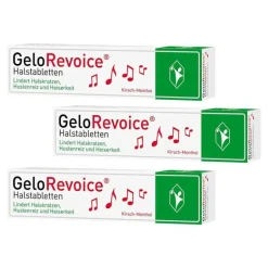 Hot Gelorevoice Halstabletten Kirsch-Menthol bei Heiserkeit & Stimmverlust, 3x20 St