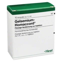 Hot Homaccord Gelsemium Ampullen, 10 St