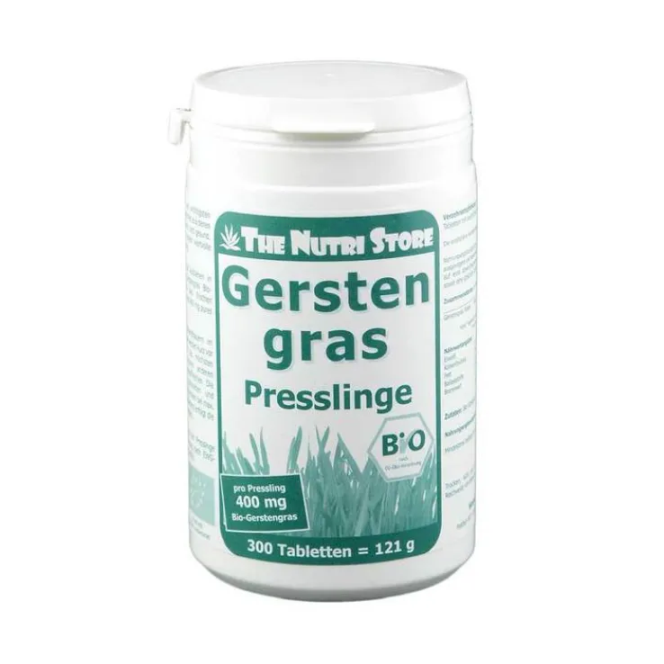 Gerstengras 400 mg Bio Presslinge, 300 St