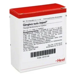 Gingiva Suis Injeel Ampullen, 10 St