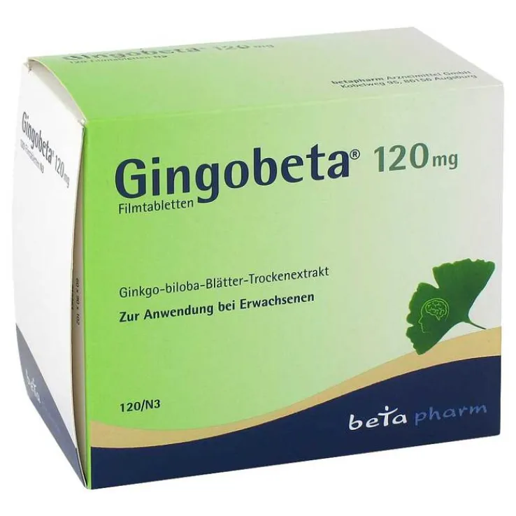 Gingobeta 120 mg Filmtabletten, 120 St