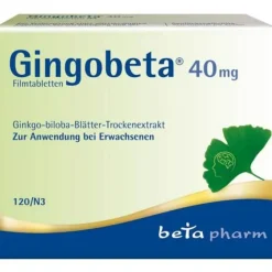 Best Gingobeta 40 mg Filmtabletten, 120 St