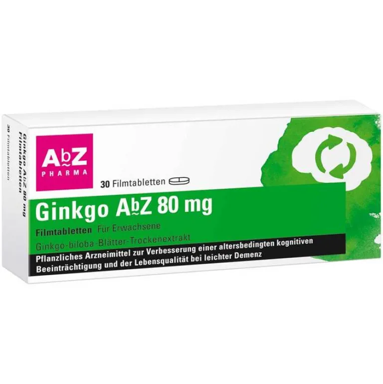 Clearance Ginkgo 80 mg Filmtabletten, 30 St Ginkgo|Durchblutungs Tabletten