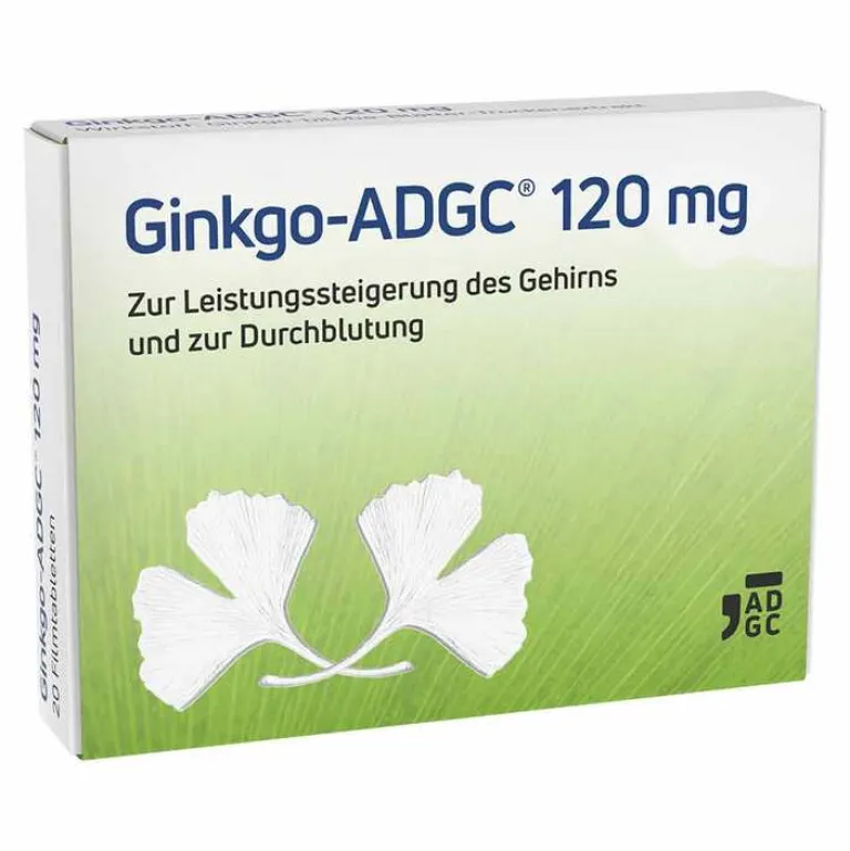 Best ADGC Ginkgo 120 mg Filmtabletten, 20 St