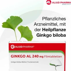 New Al GINKGO 240 mg Filmtabletten, 120 St