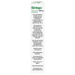 New DoppelherzPharma Ginkgo 240 mg Filmtabletten, 30 St