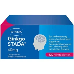 Stada Ginkgo ® 40 mg Filmtabletten, 120 St
