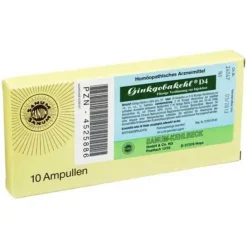 Ginkgobakehl D 4 Ampullen, 10X2 ml