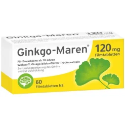 Hot Ginkgo-Maren 120 mg Filmtabletten, 60 St