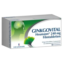 Outlet Heumann GINKGOVITAL 240 mg Filmtabletten, 80 St