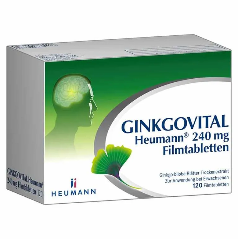 Sale GINKGOVITAL 240 mg Filmtabletten, 120 St Ginkgo|Durchblutungs Tabletten