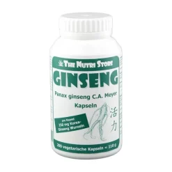 New The Nutri Store Ginseng 250 mg Kapseln, 200 St