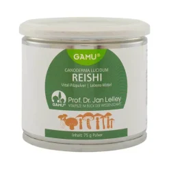 Discount Glänzender Lackporling Pilzpulver, 75 g Reishi|Vitalpilze