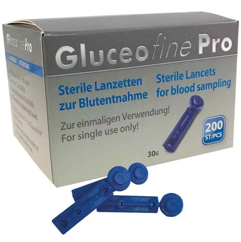 New ® Pro Blutentnahme-Lanzetten, 200 St Lanzetten & Stechhilfen