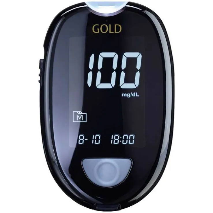 Gluco Check Gold Blutzuckermessgerät Set mg / dl, 1 St