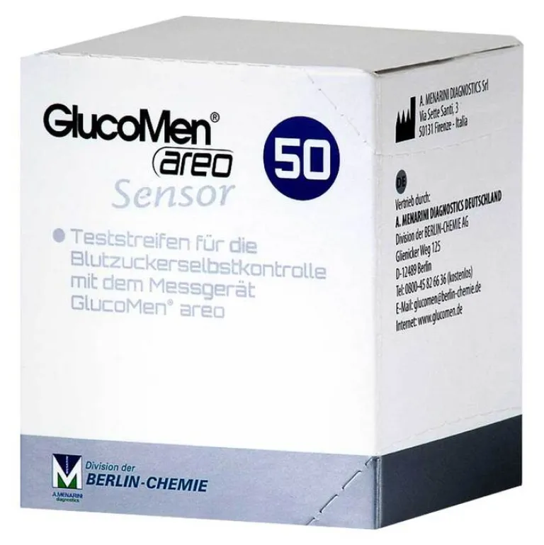 Glucomen areo Sensor Teststreifen, 50 St