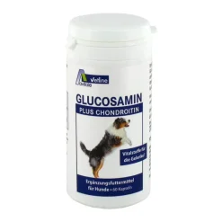 Glucosamin + Chondroitin Kapseln für Hunde, 60 St Bewegungsapparat
