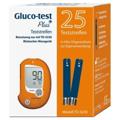 Discount Gluco Test Gluco-test Plus Teststreifen, 25 St
