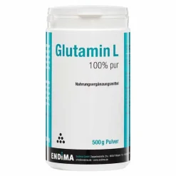 Hot Glutamin L 100% Pur Pulver, 500 g Aminosäuren|Muskulatur