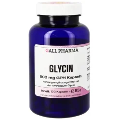 New Glycin 500 mg GPH Kapseln, 120 St Aminosäuren|Aminosäuren