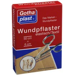 Sale Gothaplast Wundpflaster elast 6x50 cm geschnitten, 1 St Wundpflaster