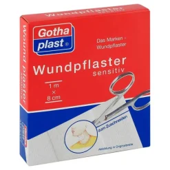 Discount Gothaplast Wundpflaster sensitiv 8 cm x 1 m geschnitten, 1 St