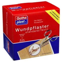 Gothaplast Wundpflaster standard 8 cm x 5 m Rolle, 1 St