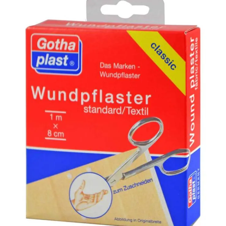 Gothaplast Wundpflaster standard 1mx8cm Euroaufhänger, 1 St