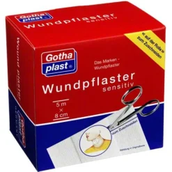 Discount Gothaplast Wundpflaster sensitiv 8 cm x 5 m, 1 St